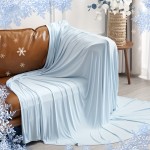 1枚 ダブルクーリングブランケット、ソフトアークチルQ-マックス>0.5、暖かい夜に体温を吸収して涼しく保つ、暑い寝心地のための薄手夏用スロー、通気性軽量ポータブル滑らかな耐久性シングルレイヤー 家庭・オフィス・旅行・車用