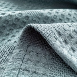 豪華な100%純ワッフル織りタオルブランケット - 柔らかく快適で通気性があり、ベッド、ソファ、または枕に最適 - 機械洗い可能、オールシーズン使用、ミックスカラー、ふわふわのテクスチャ、ホームデコレーション、ソファスロウ、またはコジーな昼寝に最適 - ワッフル織りタオル、多機能ベッドシーツ | コジーなベッドシーツ | ワッフル織りテクスチャ