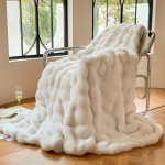 1枚 フェイク ラビットファー ブランケット 無地 フリース ブランケット 超ソフト 快適 暖かい ブランケット オールシーズン 一般 寝室 オフィス キャンプ 旅行 ホームデコレーションに適しています