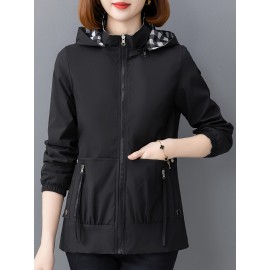 春秋用 reversible  ジャケット、ゆったりシルエット、若々しい