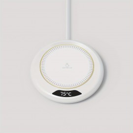 3つの温度設定付き電動コーヒーカップウォーマー、家庭やオフィスでの使用に最適。USB加熱パッドとして機能し、水ボトルや牛乳、ティー、ホットチョコレートなどを温かい状態に保つための熱コースターとして活躍します。