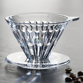 プレミアムプラスチック製コーヒーフィルターカップ - 家庭、オフィス＆コーヒーショップに最適、コーヒーアクセサリー、コーヒーを飲む