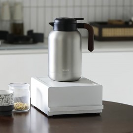 引き出し付き多機能メタルキッチンオーガナイザー - コーヒーマシン、水フィルター、ティーバッグ＆ポッドホルダーに最適なキッチンオーガナイザーと収納