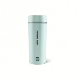 1個 350ml 急煮電気ケトル、取り外し可能なUSプラグ付き、防汚&自動停止、旅行、オフィス、家庭に最適 - ホワイトプラスチック、300W、バッテリー不要、トラベルマグ