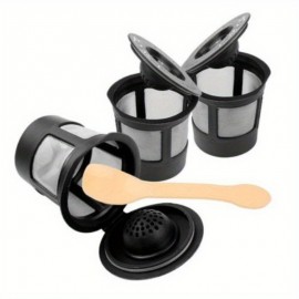 Keurigコーヒーマーカー用再利用可能カップフィルター、ユニバーサルコーヒーマーカーフィルター、1.0 Keurigブリュワー対応