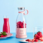 350ml ポータブル電動ワイヤレスミニフルーツブレンダージューサー - 持ち運びに最適！