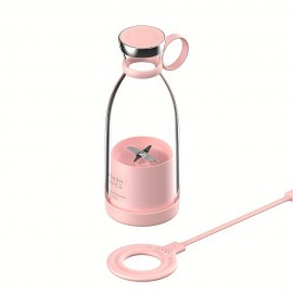 350ml ポータブル電動ワイヤレスミニフルーツブレンダージューサー - 持ち運びに最適！