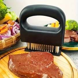 ステンレス製48針肉柔らか機 - 完璧な柔らか肉のための必須キッチンガジェット、肉柔らか機