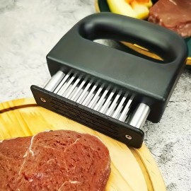 ステンレス製48針肉柔らか機 - 完璧な柔らか肉のための必須キッチンガジェット、肉柔らか機