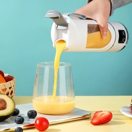 ポータブルUSB充電式ブレンダー＆ジューサー - お手入れ簡単、フルーツ＆野菜ドリンク、ミルクシェイクに最適 - 容量10.14ozから16.91oz